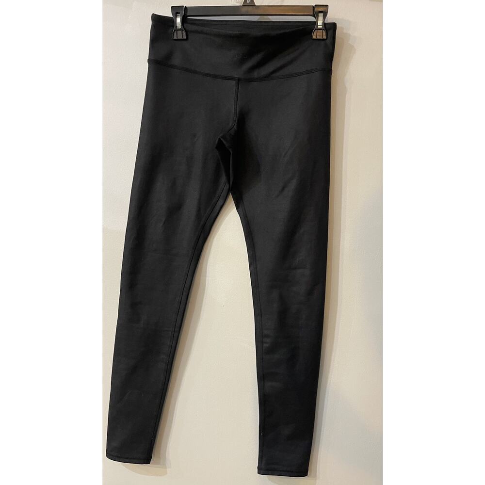 NEW ALO Women’s 7/8 High-waist Airlift Legging Sz MED Black With Keyhole Pocket - Picture 5 of 9